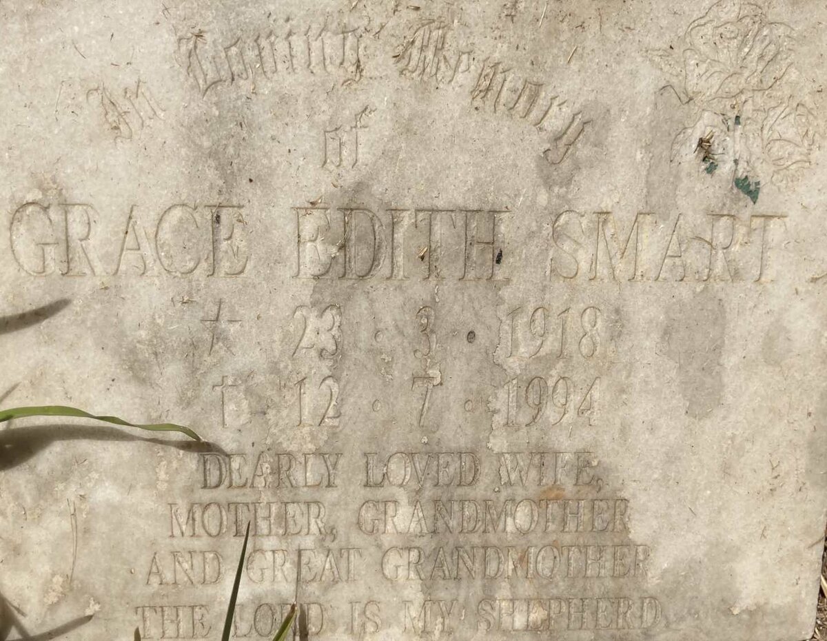 SMART Grace Edith 1918-1994