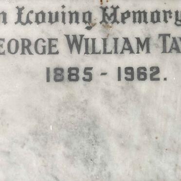 TAYLOR George William 1885-1962