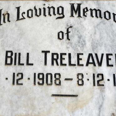 TRELEAVEN Bill 1908-1985