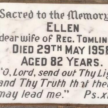 TOMLINSON Ellen -1958