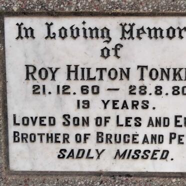 TONKIN Roy Hilton 1960-1980