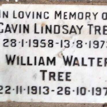 TREE William Walter 1913-1979 :: TREE Gavin Lindsay 1958-1973