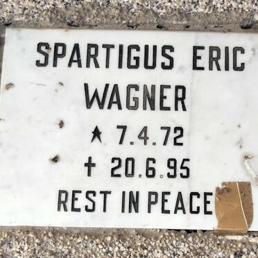 WAGNER Spartigus Eric 1972-1995