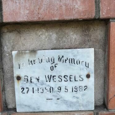 WESSELS Ben 1950-1982