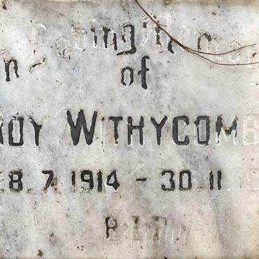 WITHYCOMBE Roy 1914-1987