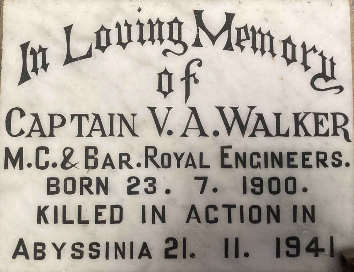 WALKER V.A. 1900-1941