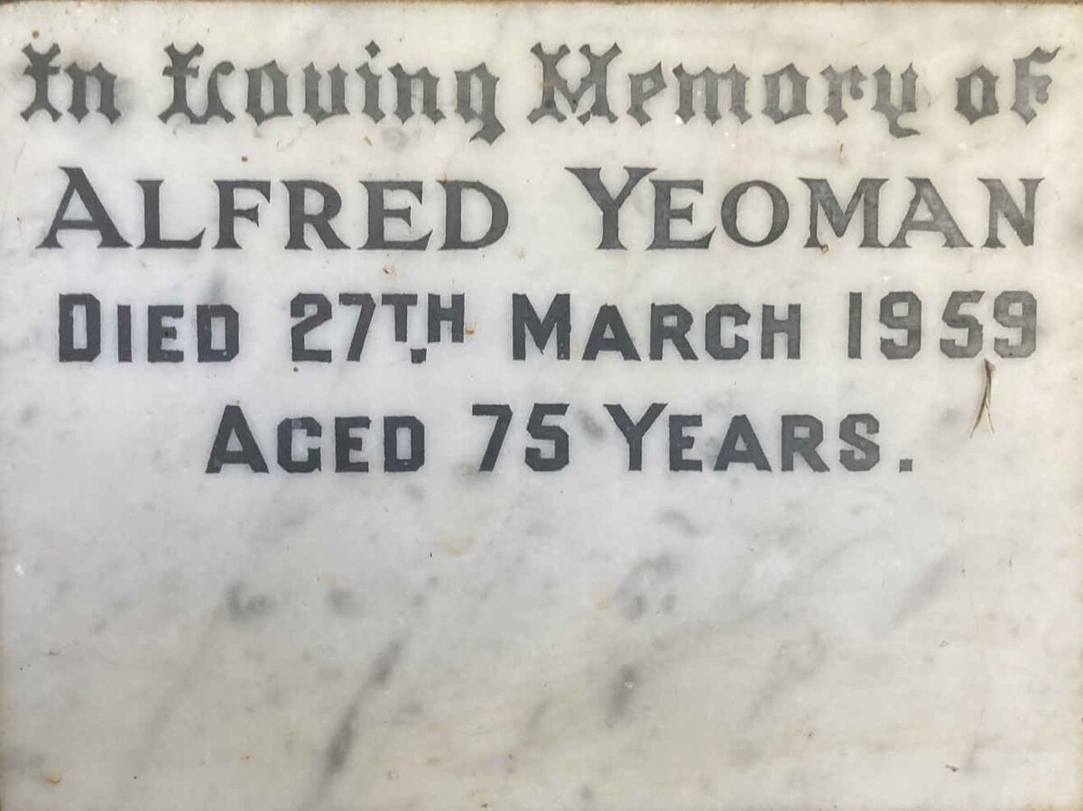 YEOMAN Alfred -1959