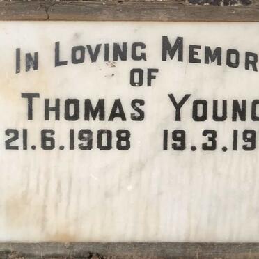 YOUNG Thomas 1908-1971