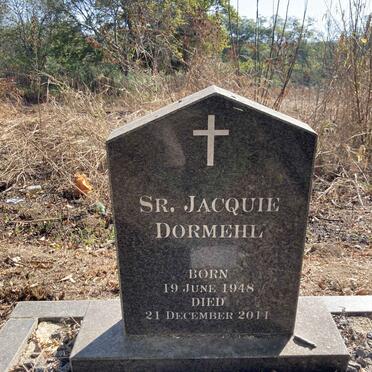 DORMEHL Jacquie 1948-2011