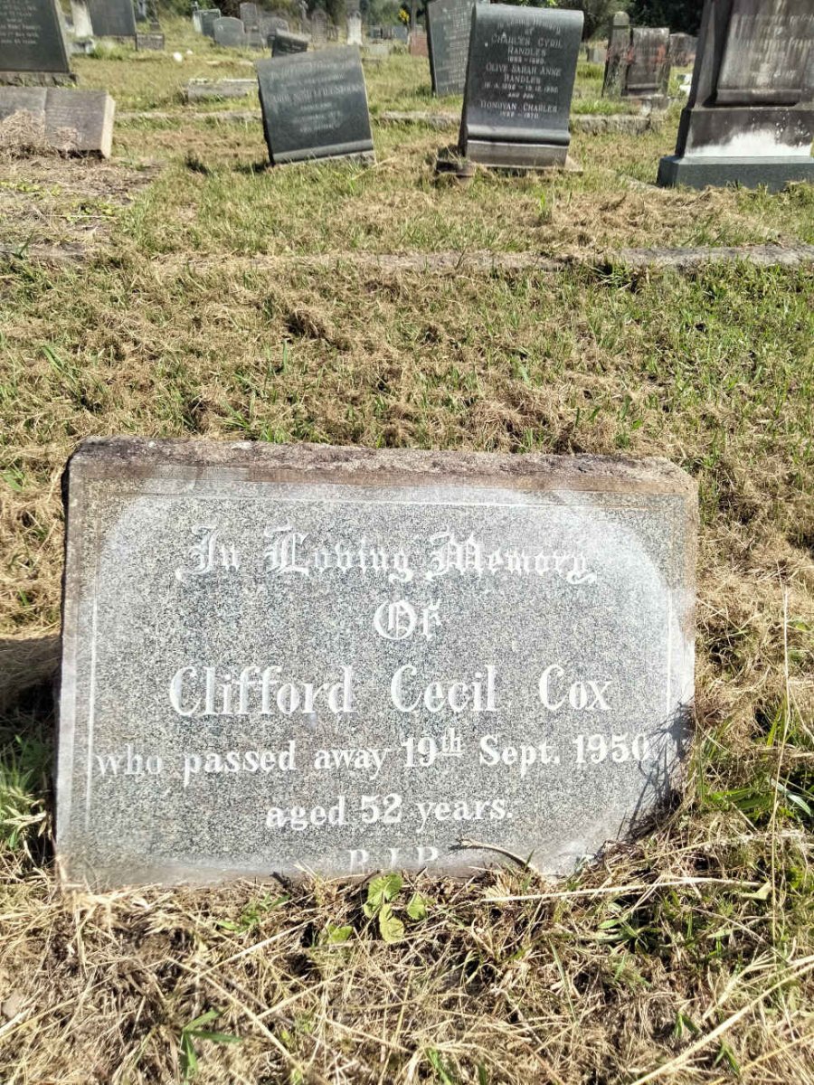 COX Clifford Cecil -1950