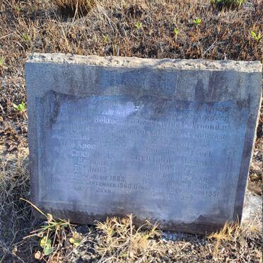 BOSHOFF Christiaan Hendrik 1883-1960 & Gertruida Magdalena nee PIENAAR 1886-1951