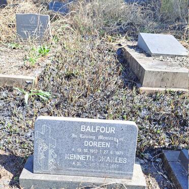 BALFOUR Kenneth Charles 1911-2001 & Doreen 1913-1971