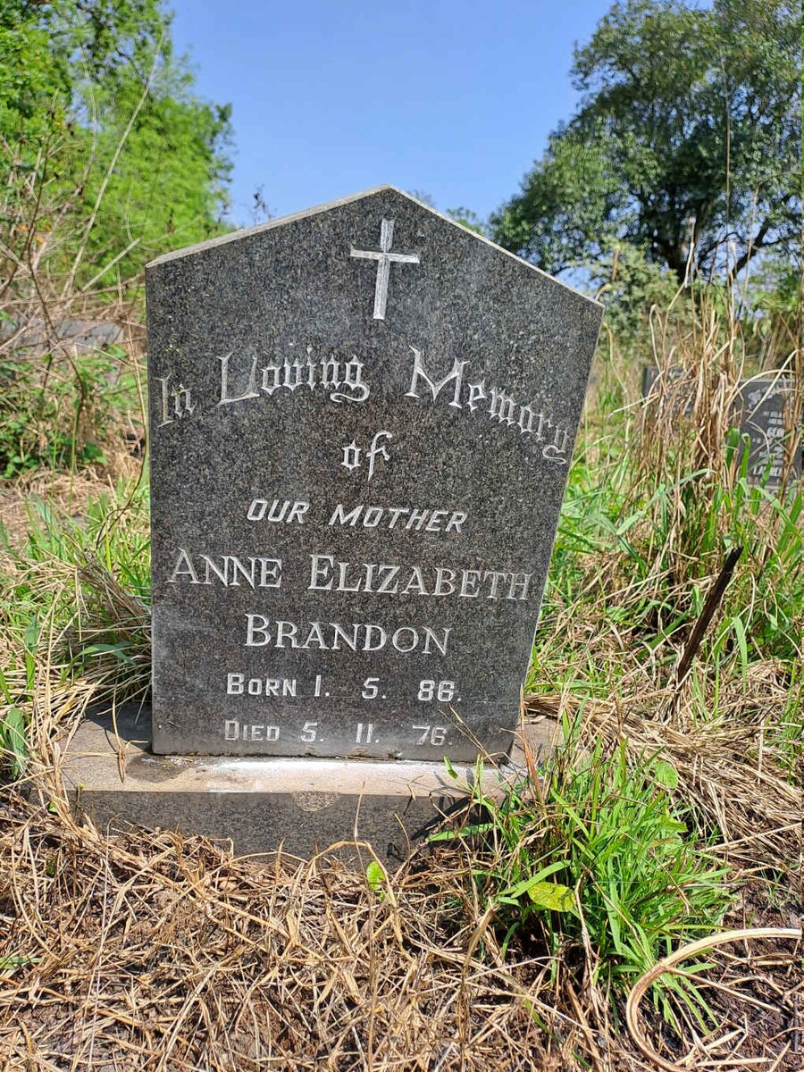 BRANDON Anne Elizabeth 1886-1976