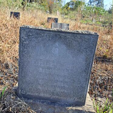 BOUSFIELD Elizabeth Emily -1954