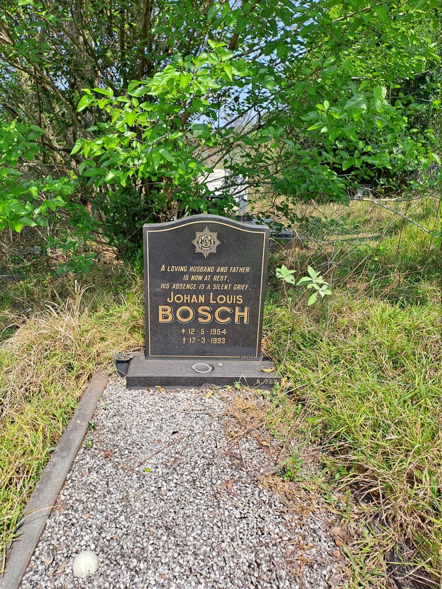 BOSCH Johan Louis 1954-1993