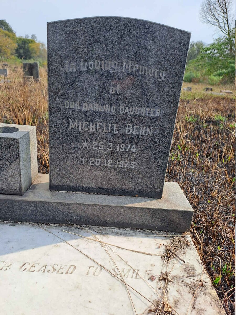 BEHN Michelle 1974-1975