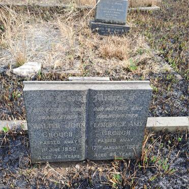 CROUCH Walter John -1950 & Florence Amy -1968