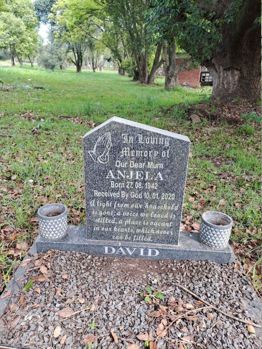 DAVID Anjela 1942-2020