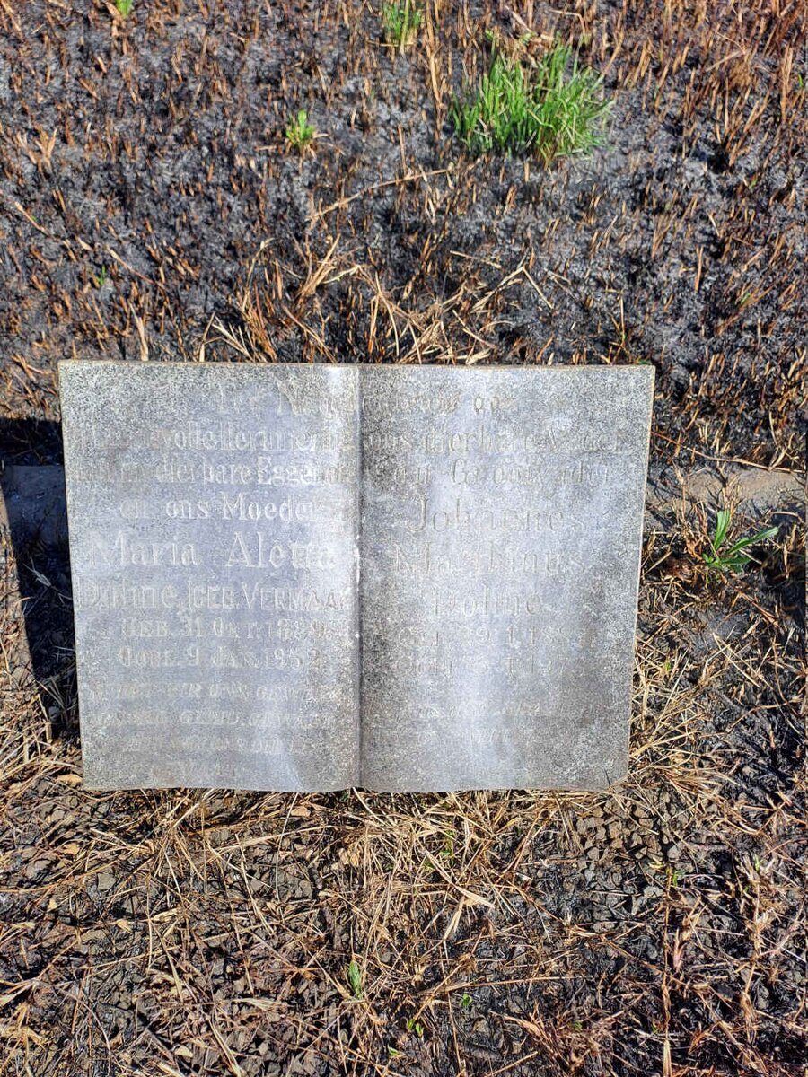 DOHNE Johannes Marthinus 1887-1973 & Maria Aletta VERMAAK 1889-1952 