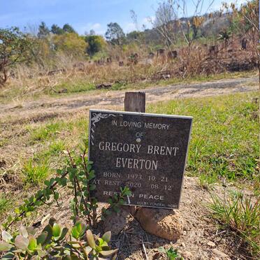 EVERTON Gregory Brent 1973-2020