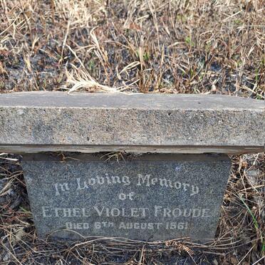 FROUDE Ethel Violet -1961