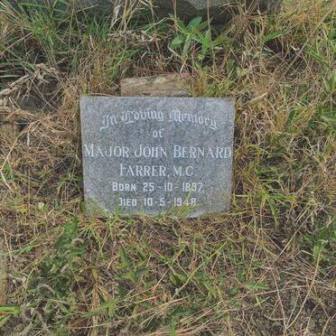 FARRER John Bernard 18?7-1948
