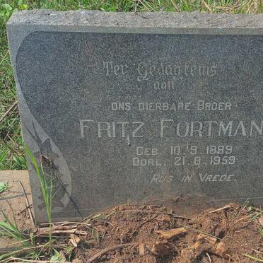FORTMANN Fritz 1889-1959