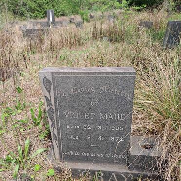 GRAY Violet Maud 1905-1974