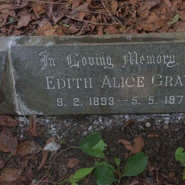 GRANT Edith Alice 1893-1975