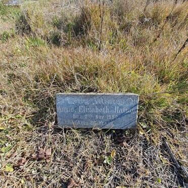 HATTON Annie Elizabeth -1952