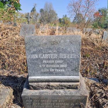 JEFFERS John Carter -1949