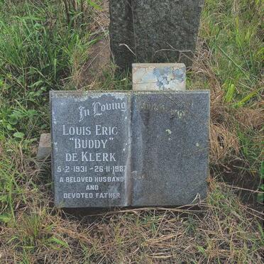 KLERK Louis Eric, de 1931-1987