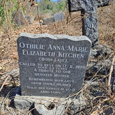 KITCHEN Othilie Anna Marie Elizabeth nee LAUE -1989