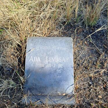 LINDSAY Ada 1892-1985