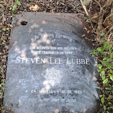 LUBBE Steven Lee 1973-1993