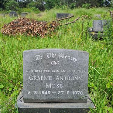 MOSS Graeme Anthony 1946-1970