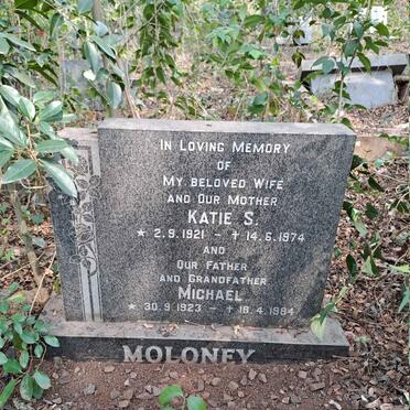 MOLONEY Michael 1923-1984 & Katie S. 1921-1974