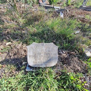 MCALISTER Robert George -1958