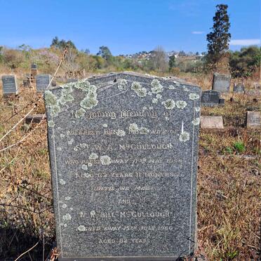 MCCULLOUGH W.A. -1960 & Bess -1942