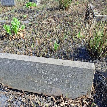 MARSHALL Gerald Harry 1896-1970