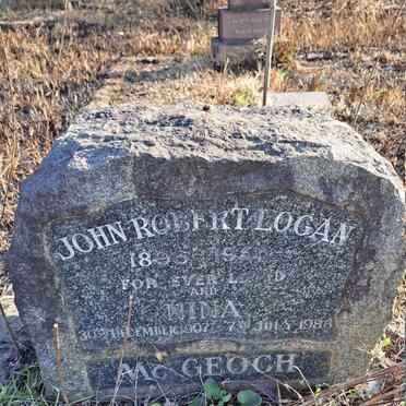 MCGEOCH John Robert Logan 1896-1950 & Nina 1907-1988