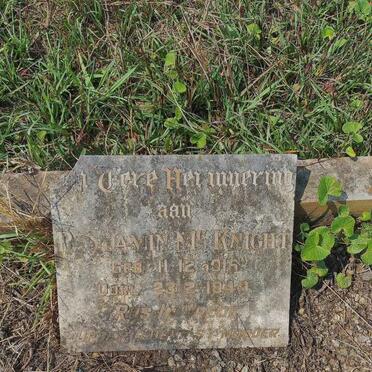 MCKNIGHT Benjamin 1915-1949