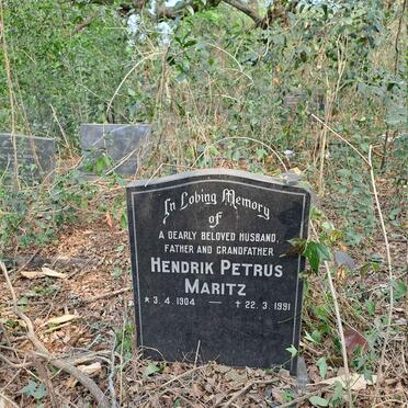 MARITZ Hendrik Petrus 1904-1991