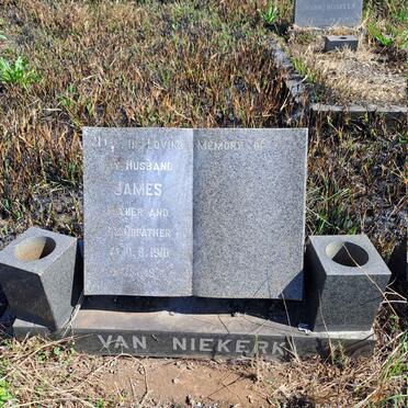 NIEKERK James, van 1910-1970