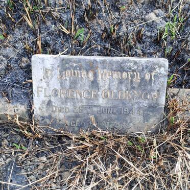 OLDKNOW Florence -1944