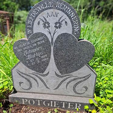 POTGIETER Johannes Mathys 1928-1989