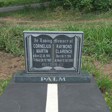 PALM Cornelius Martin 1918-1987 :: PALM Raymond Clarence 1950-2016