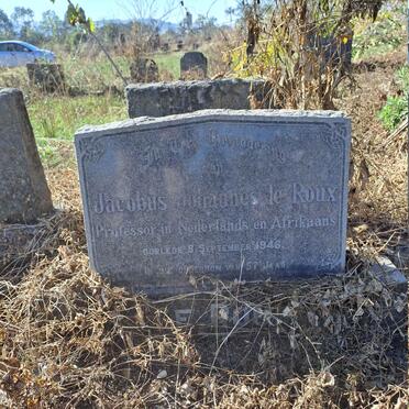 ROUX Jacobus Johannes, le -1946