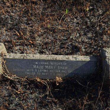 SHAW Maud Mary -1983