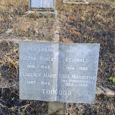 TOOGOOD Victor Hubert 1896-1949 :: TOOGOOD Florence Marie 1867-1949 :: TOOGOOD Reginald 1894-1968 :: TOOGOOD Cora Millicent nee WOODHOUSE 1900-1988